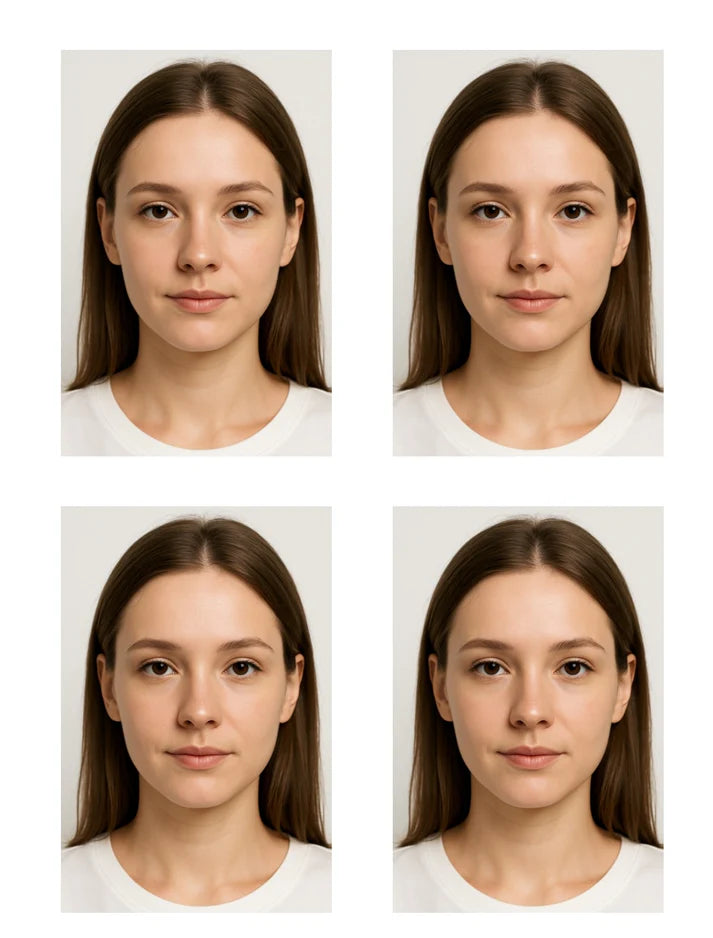4 Passport Photos