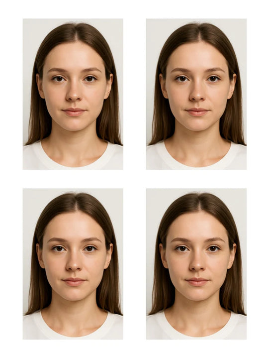 4 Passport Photos