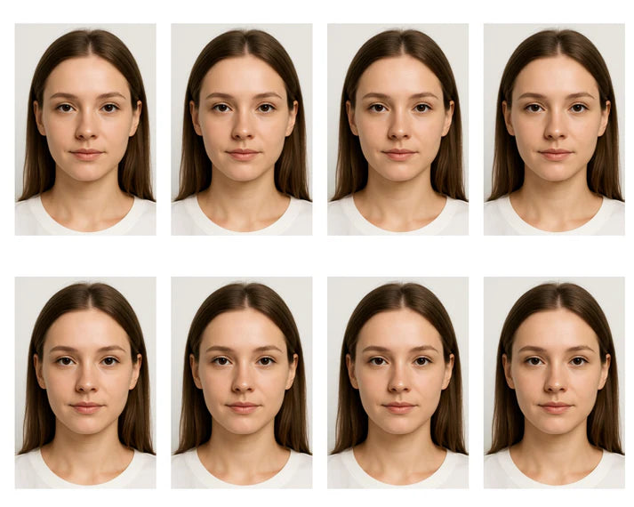 8 Passport Photos